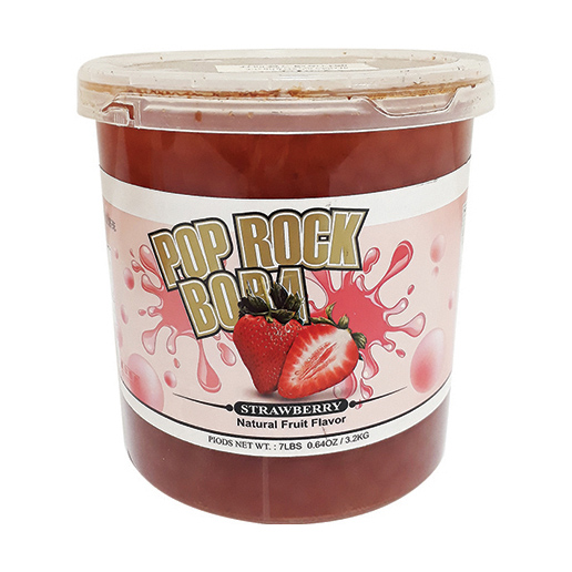 Pop Rock Boba, Strawberry 7.1 lb