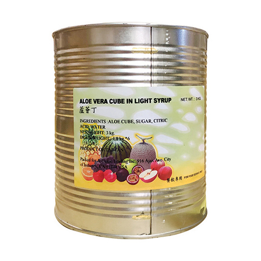 Aloe Vera Cube In Light Syrup 6.7 lb