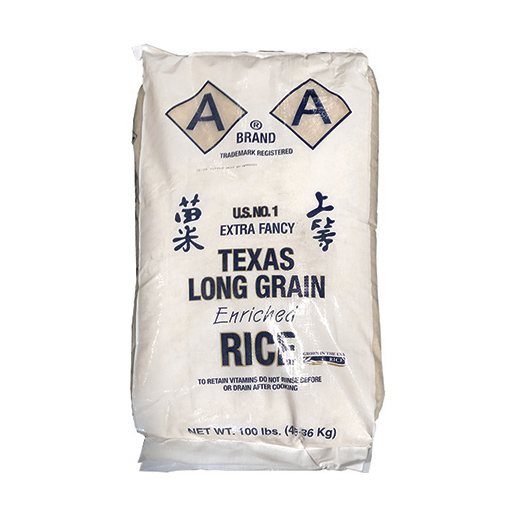 4% Texas Long Grain Rice 100 lb