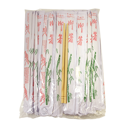 竹筷 (白封套)